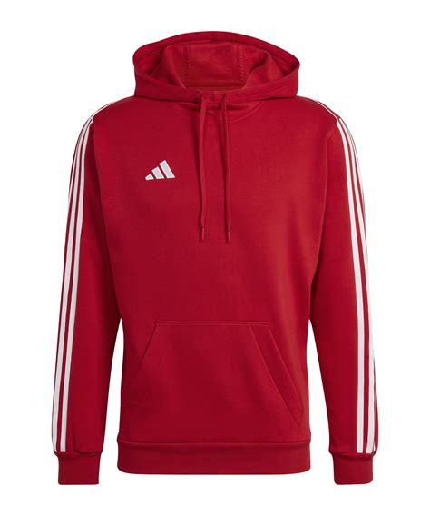 hoodie herren adidas rot|Rot .